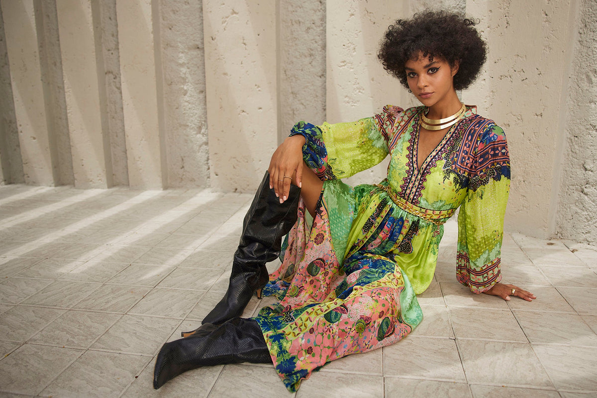 GOSSAMIA MAXI DRESS